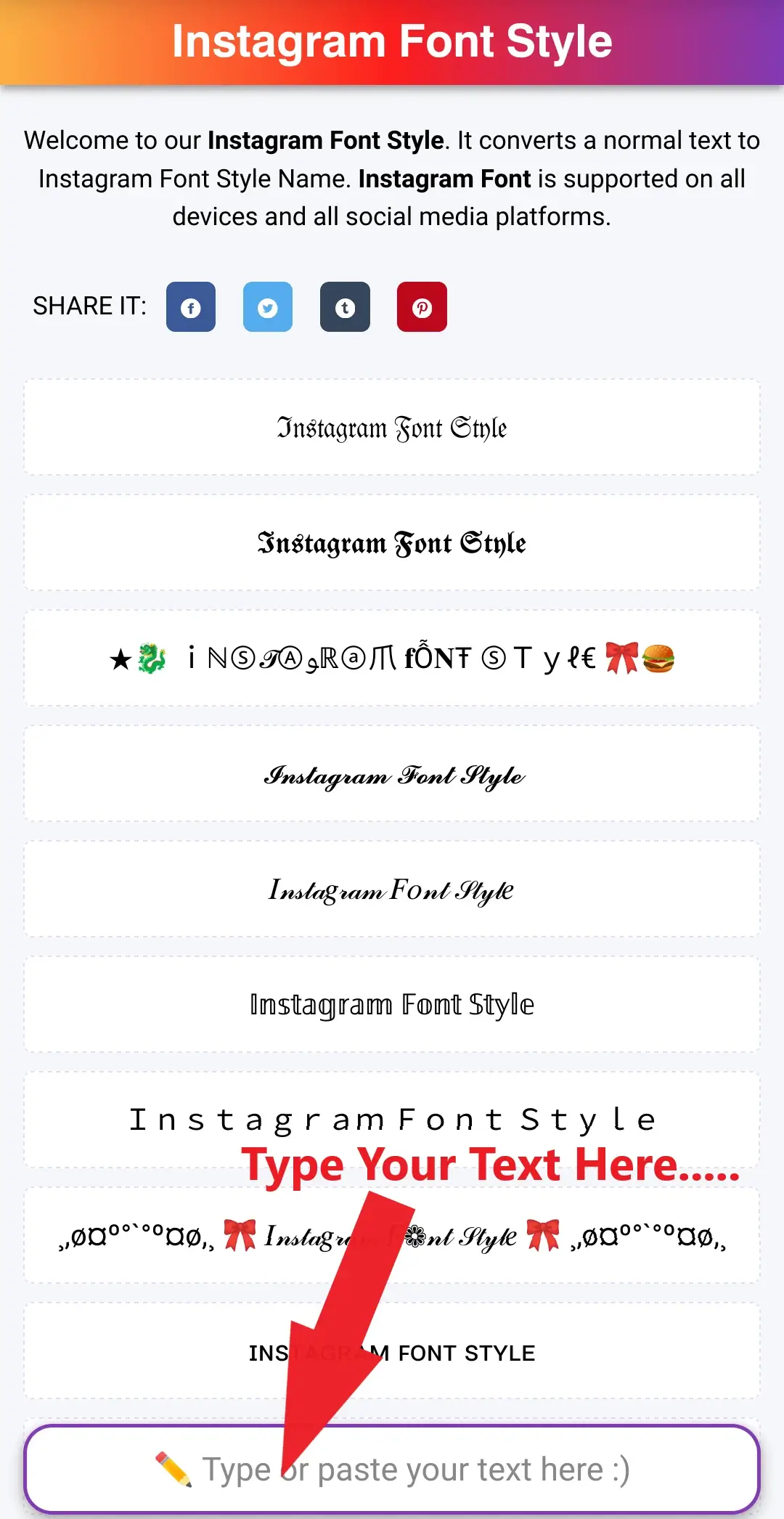 Instagram stylish name